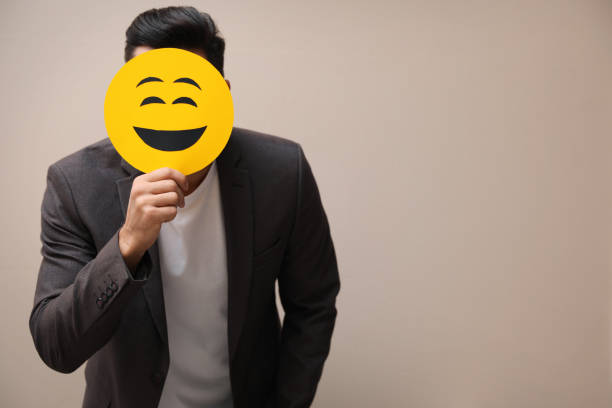 A photo depicting a crying person