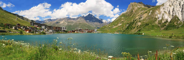 istock The lake of Tignes 1407727139