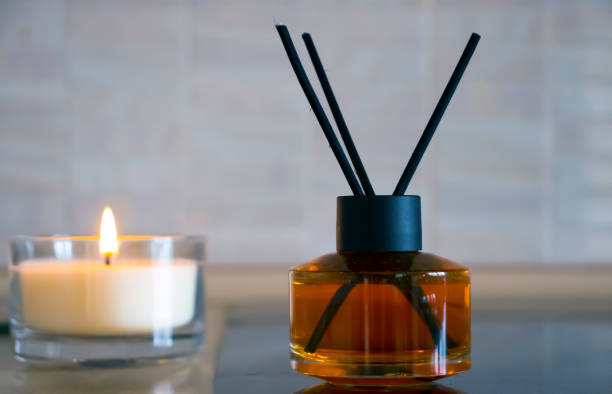 istock Perfume for home, scented candle in the room 1407727175