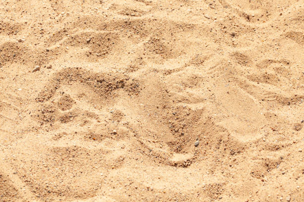sable du désert pour la texture et l’arrière-plan - sahara desert coastline wind natural pattern photos et images de collection