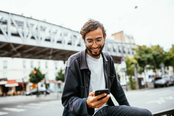 istock Portrait of handsome young multiracial man 1407727344