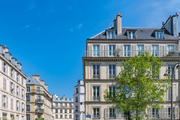 istock Paris, beautiful buildings in the 11e arrondissement 1407731714
