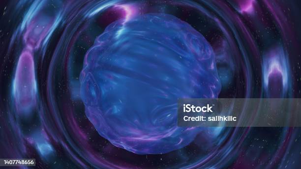 Loop Like Galaxy Space Galaxy Background Circular Wave Loop Animation Stock Photo ...