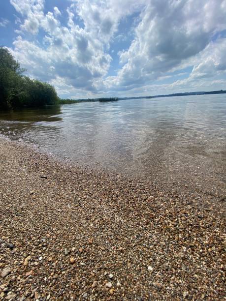 istock Bathing beach at the beautiful Chiemsee 1407750534