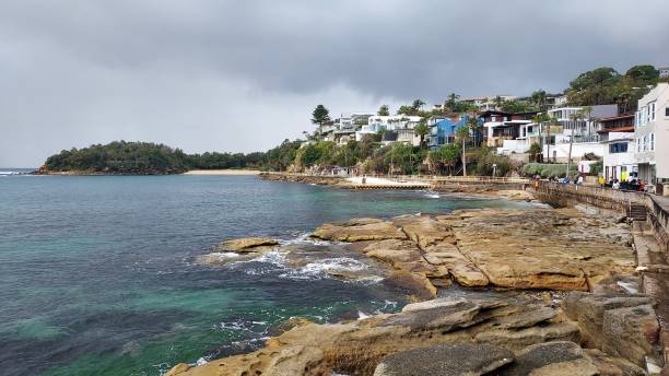 istock Shelly Beach on a stormy day. 1407751964