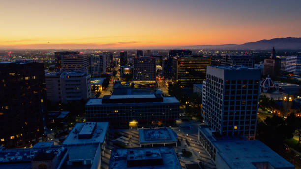 istock Drone Shot Over Downtown San Jose, California 1407761619