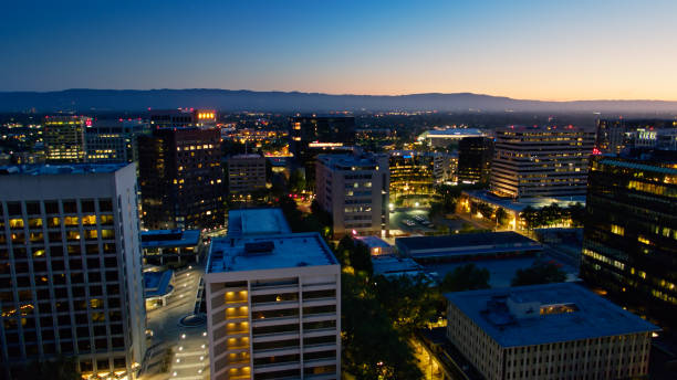 istock Downtown San Jose, California - Aerial 1407761635