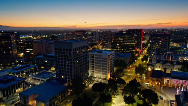 istock Downtown San Jose, California - Aerial Shot 1407761636