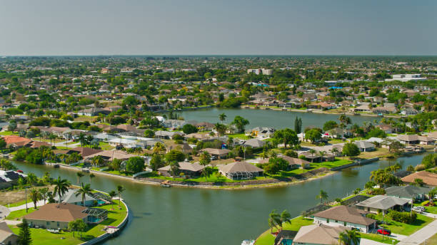istock Cape Coral, Florida - Aerial View 1407765790