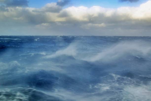 istock Stormy weather at sea 1407790003