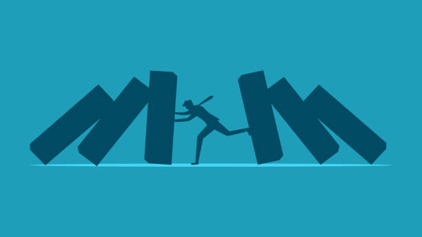 130+ Risk Management Silhouette Illustrations, Royalty-Free Vector