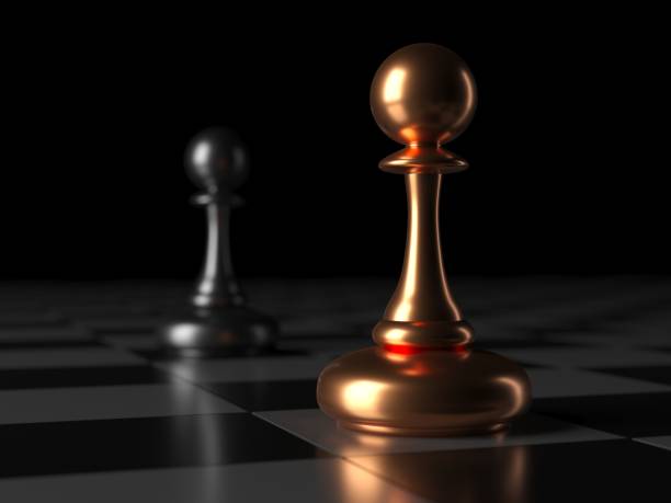 istock Chess pawn outstanding. Leadership concept. Competitive andvantage 1407796083