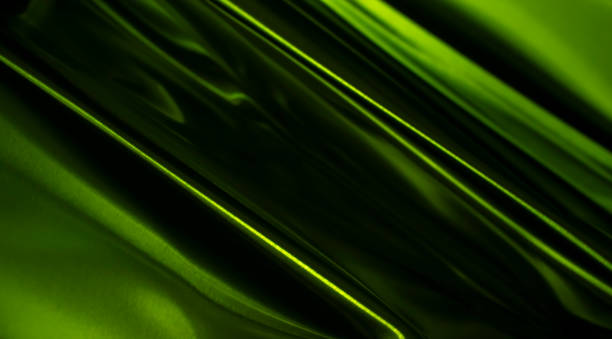 istock green bent metal sheet with visible texture. background 1407796619