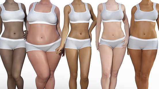 Diversity in Race and Body Type as a Modern Concept