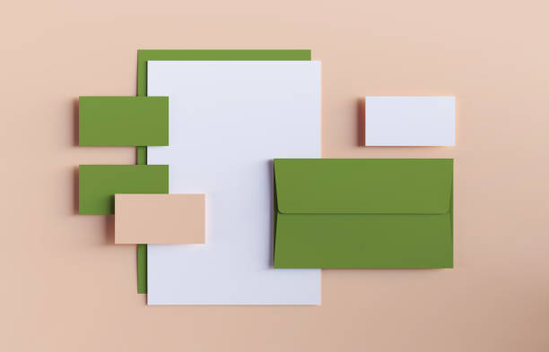 istock Branded media, corporate business identity mockup 1407814465