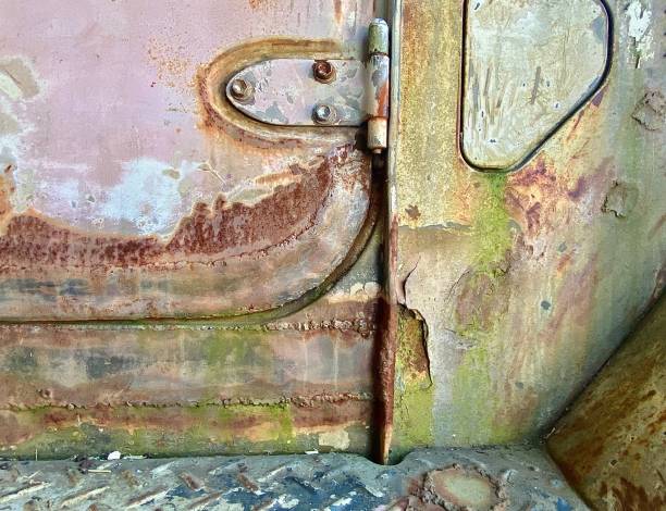 istock Abstract Design In Eroded Car Door 1407827262