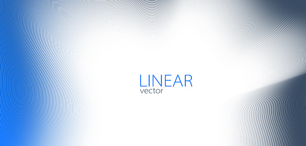 Linear Abstract Background Vector Design 3d Lines In Perspective Curve ...