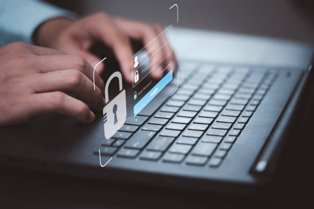 istock Hand typing on keyboard laptop computer to input username and password for or technology security system and prevent hacker concept. 1407838510
