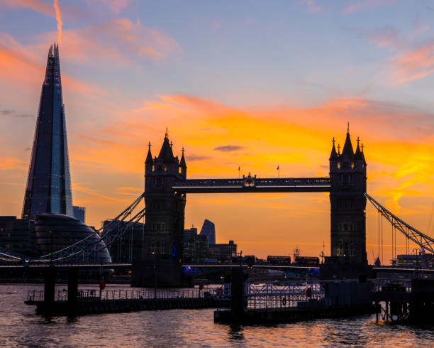 istock Tower Bridge and the Shard in London, UK 1407844668