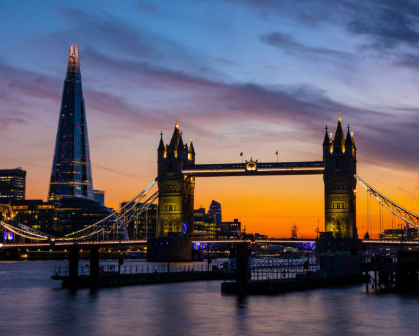 istock Tower Bridge and the Shard in London, UK 1407844679