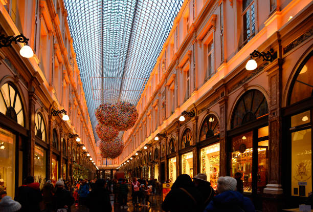 Royal Saint Hubert Galleries, the shopping arcades in Brussels, Belgium
