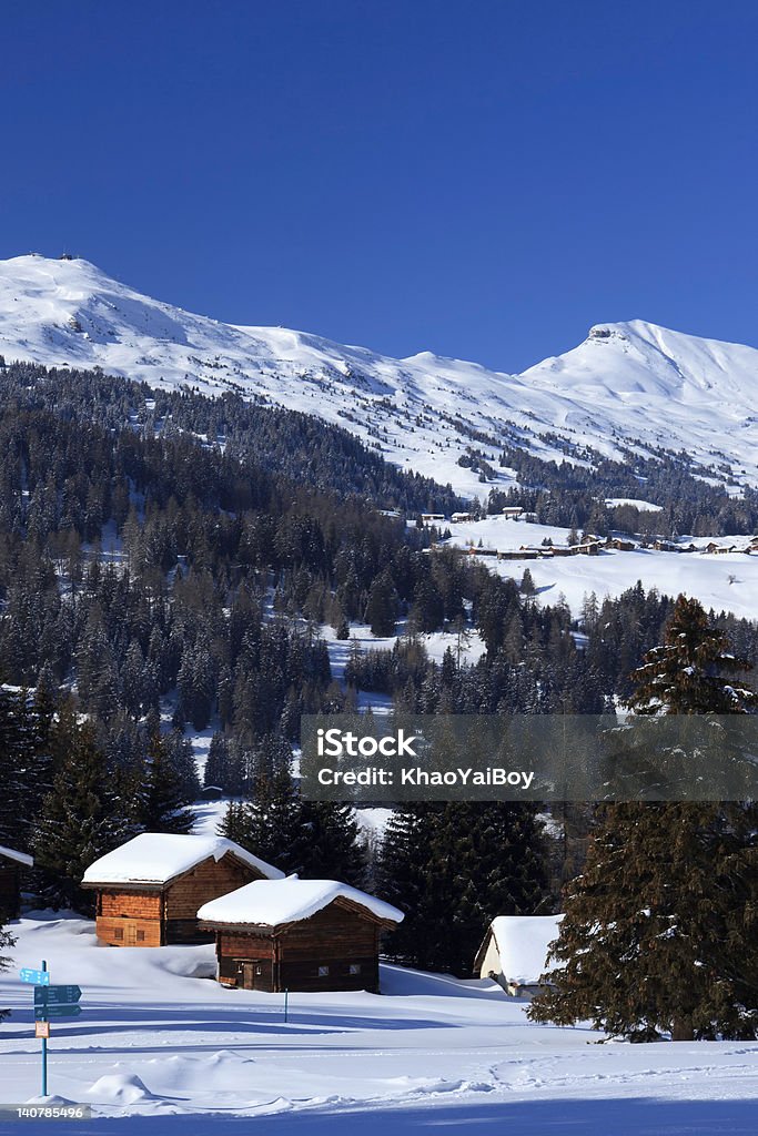 Lenzerheide-Schweiz - Lizenzfrei Blau Stock-Foto