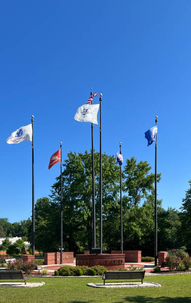istock Veterans Memorial in Ocean Pines MD 1407860676