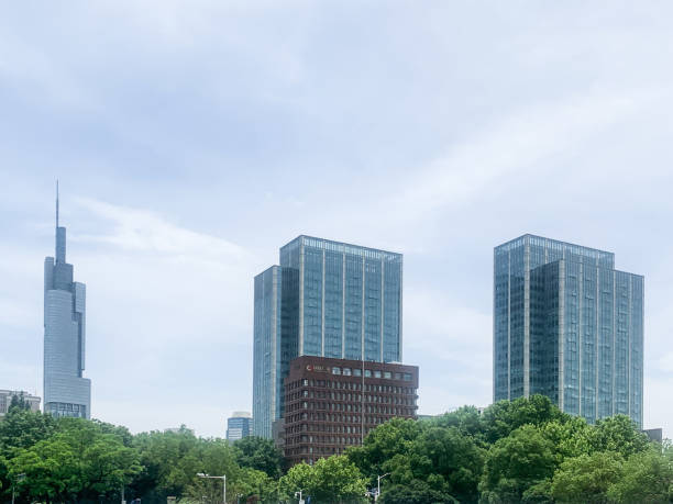 istock Office Tower in Nanjing City  China 1407860729