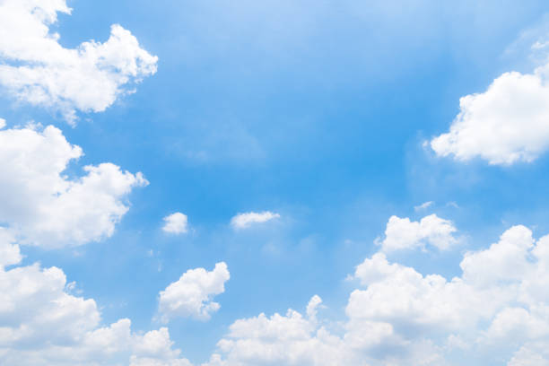 istock beautiful airatmosphere bright blue sky background abstract clear texture with white clouds. 1407863555