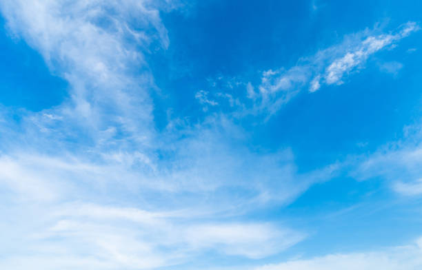 istock beautiful airatmosphere bright blue sky background abstract clear texture with white clouds. 1407863625