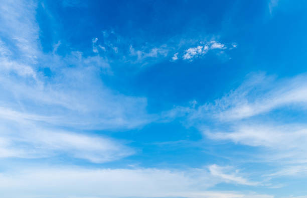 istock beautiful airatmosphere bright blue sky background abstract clear texture with white clouds. 1407864656