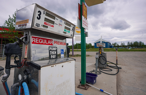 Antique Gas Station