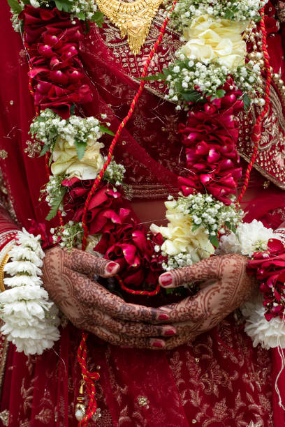 istock Hand decoration of an Indian bride 1407886301
