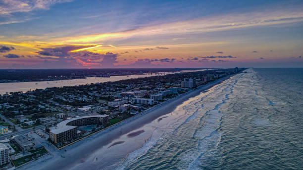 istock Daytona Beach Sunset Vibes Florida 2022 Drone Aerial 1407893043