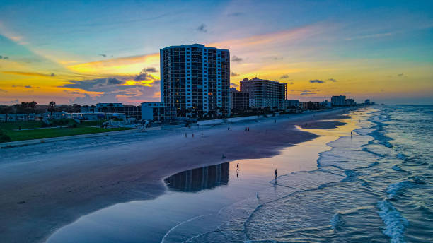 istock Daytona Beach Sunset Vibes Florida 2022 Drone Aerial 1407893932