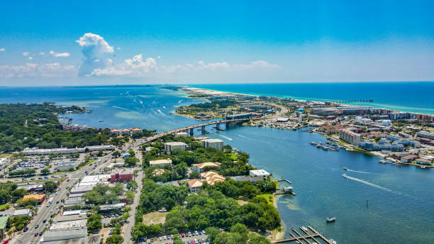istock Fort Walton Beach Florida 2022 Drone Aerial 1407895301