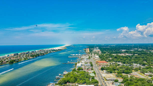 istock Fort Walton Beach Florida 2022 Drone Aerial 1407895344