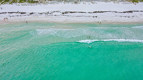Destin and Miramar Beaches 2022 Florida July Drone Aerial Beach Gulf of mexico