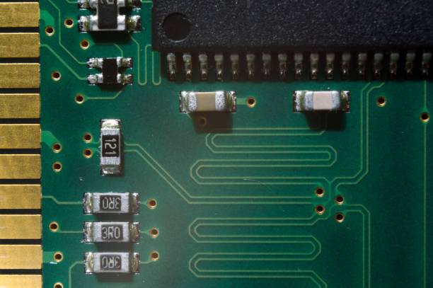 istock microprocessor on the background of the microcircuit of the motherboard 1407897410