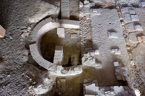 Complutum Roman Ruins in Alcala de Henares Spain near Madrid