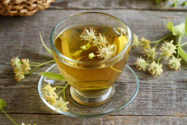 istock A cup of herbal tea with linden flowers 1407899215