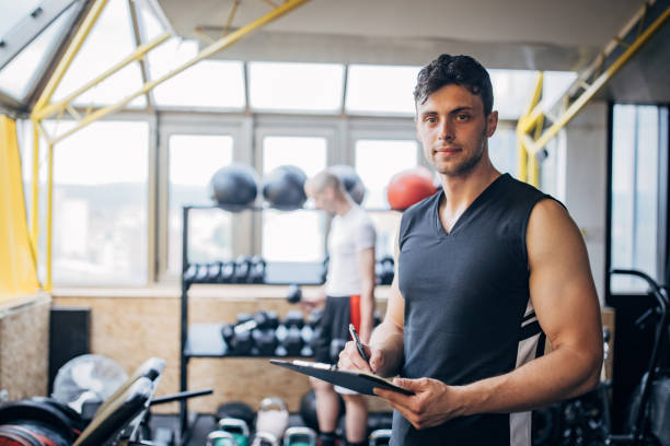 istock Male fitness instructor 1407902357