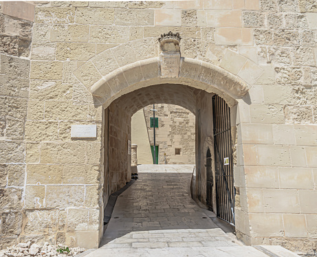 Valletta, Malta - August 11, 2017: Fort St. Elmo National War Museum