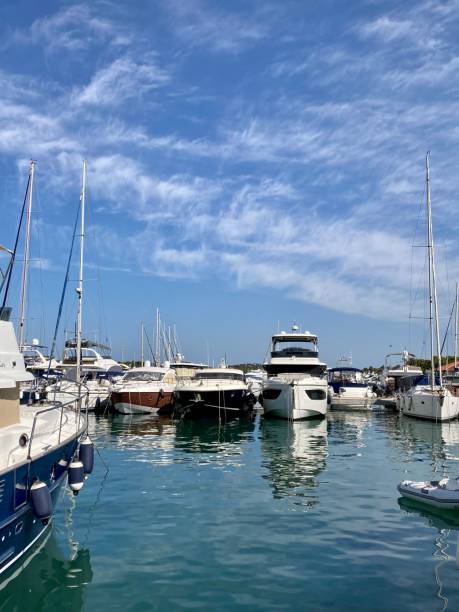 istock Yachts in Marina Hramina, Murter 1407907870