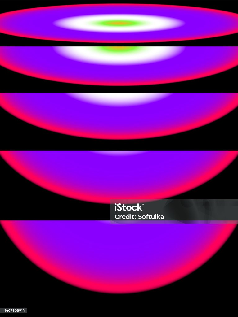 Vector Smooth Gradient Transition Illustration Stock Illustration ...