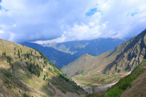 istock Road view of Gilgit Mountain Baltistan KPK 1407914954