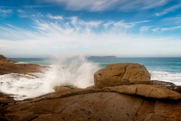 The famous Squeaky Beach at Wilson's Promontory National Park in Gippsland Victoria