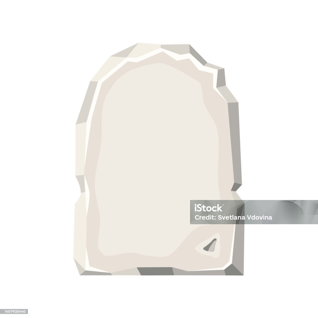 Tombstone Rectangle Rectangle Stone Tablet Tombstone Gray Frame Block Boulder For Interface ...