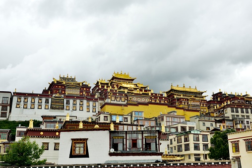 Diqing Tibetan Autonomous Prefecture, Yunnan Province,  \nSongzanlin monastery is the largest Tibetan Buddhist temple in Yunnan Province and plays a pivotal role in the entire Tibetan area. It is known as the \