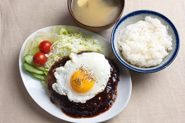 istock Japanese home cooking a Hamburg steak 140793436